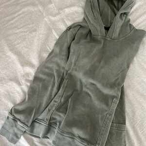 Green Hooded Sweatshirt and Sweatpants